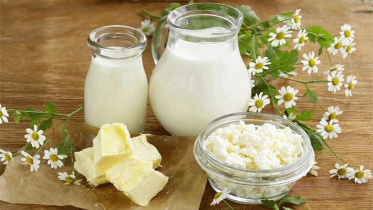 Молочные продукты при похудении