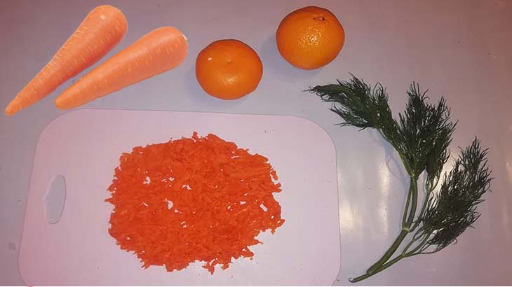 мимоза салат с морковью